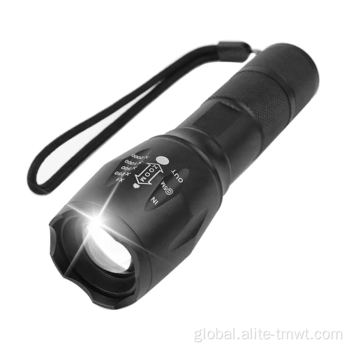 High Power Flashlight 5 High Lumen Mode LED Tactical Flashlight Torch for Outdoor Camping Biking Hiking Home Emergency Zoom Light Supplier